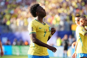 Vinicius chỉ ra điểm yếu của Brazil sau trận hòa Marốc tại World Cup 2026