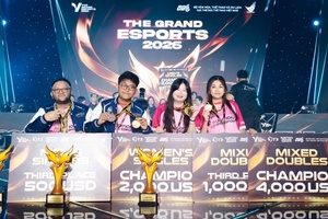 Indonesia áp đảo tuyệt đối ở 3 nội dung Audition Grand Esports 2026