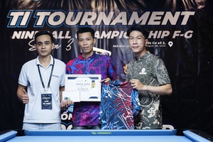 Giải billiards TI Tournament NineBall Championship F-G Season 3 tạo ấn tượng cho sinh viên