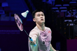 Brian Yang "chốt" chiến thắng cho Cầu lông Canada ở Sudirman Cup 2025