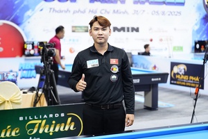 Giải Billiards HBSF Tour 2 Cúp MIN Table 2025: Lê Hoàng Kim ngược dòng ấn tượng
