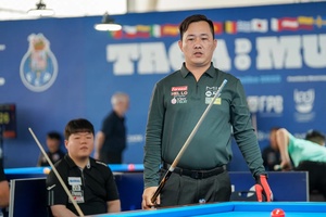 Đào Văn Ly "gánh team" Việt Nam tại Giải billiard 3C Porto World Cup 2025