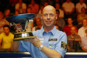 Ralf Souquet đang giữ kỷ lục vô địch giải billiards World Pool Masters