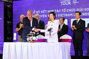 Giải Golf Quốc tế Gặp Gỡ Huyền Thoại "Vietnam Legends Championship 2025" có quỹ thưởng hơn 13 tỷ đồng