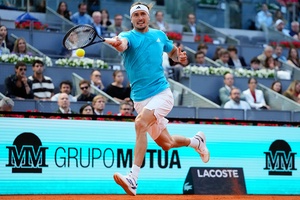 Nhận định quần vợt vòng bán kết Madrid Open 2026, ngày 02/05, 01h00: Alexander Zverev vs Alexander Blockx