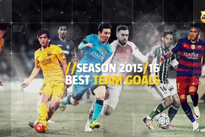 Top 10 bàn thắng ấn tượng nhất của Barca mùa giải 2015/16