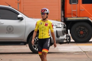 Nguyễn Thị Thật “mất trắng” danh hiệu tại giải đua xe đạp Thái Lan 2024