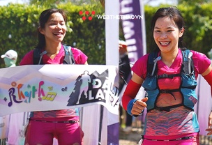 Hà Thị Hậu không có đối thủ tại cự ly 112km nữ, vẫn tươi tắn ở vạch đích Dalat Ultra Trail 2024