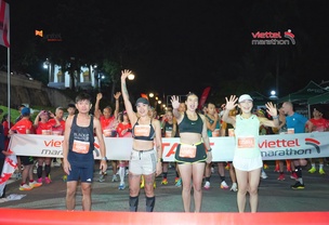 5000 VĐV chinh phục đường chạy di sản cố đô Lào tại Viettel Marathon Luang Prabang Unitel 2024