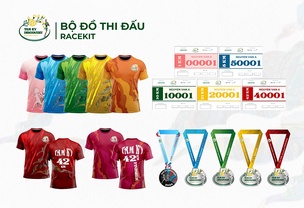 Lộ diện những vật phẩm trong racekit giải chạy Tam Kỳ Discovery Marathon 2023