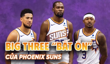 Phoenix Suns bị chôn vùi trong "hố đen" với big-3 bất ổn: Kevin Durant cuối cùng đã ra đi