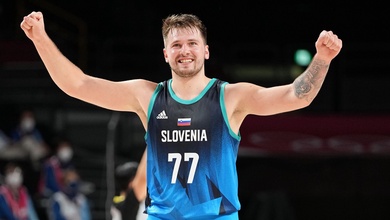 Luka Doncic đi vào lịch sử bóng rổ Olympic với màn trình diễn 48 điểm thượng hạng