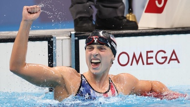 Katie Ledecky chật vật giành HCV lịch sử tại Olympic 2021