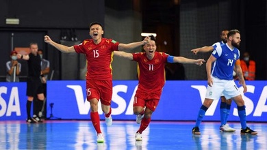 Link xem trực tiếp futsal Việt Nam vs Séc, FIFA World Cup 2021