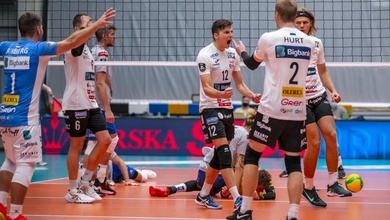 Tân binh Bigbank Tartu gây sốc ở giải bóng chuyền nam Champions League
