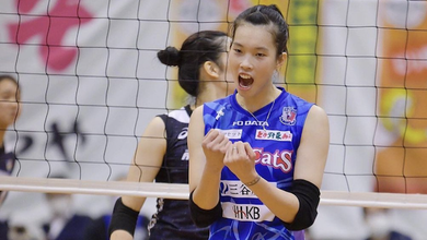 Đạt hiệu suất dứt điểm cao nhất đội, Thanh Thúy giúp PFU Blue Cats đánh bại Victorina Jimeji