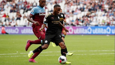 Đội hình ra sân Man City vs West Ham: Sterling, Mahrez đá chính