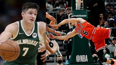Pha phạm lỗi thô bạo tại Milwaukee: Alex Caruso gãy xương, Allen bị treo giò vì chơi xấu