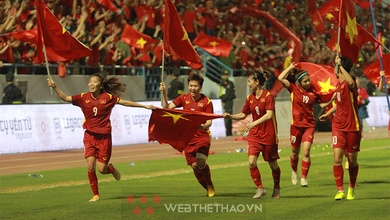 Kết quả nữ Việt Nam 1-0 Thái Lan: Bảo vệ thành công HCV SEA Games