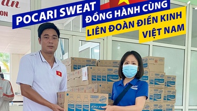 Pocari Sweat đồng hành cùng Liên đoàn Điền kinh Việt Nam
