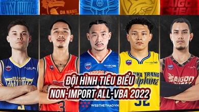 Điểm danh đội hình nội binh - Việt kiều xuất sắc nhất Regular Season VBA 2022