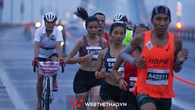 Các tuyển thủ quốc gia về nhất ở Techcombank Hanoi Marathon 2022