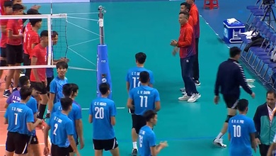 Bóng chuyền Ninh Bình khởi đầu ấn tượng tại Đại hội Thể thao Toàn quốc 2022 