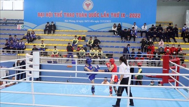 Kickboxing Đại hội Thể thao toàn quốc: Nhà VĐ Lion Championship Thanh Trúc thất bại, VĐTG Huỳnh Hà Hữu Hiếu thắng KO 