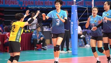 Trực tiếp bóng chuyền trong nhà đại hội thể thao toàn quốc 2022 hôm nay 5/12: Long An vs Thái Bình