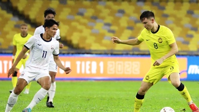 AFF Cup 2022: Malaysia đè bẹp Campuchia nhờ bộ đôi cầu thủ gốc Anh