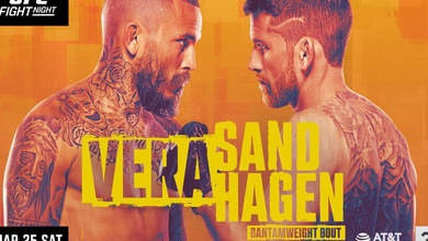 Lịch thi đấu UFC on ESPN 4: Marlon Vera vs. Cory Sandhagen