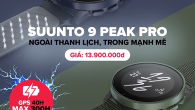 Suunto 9 Peak Pro và những "cái nhất" không thể bỏ qua