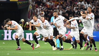 Roma thua trên chấm luân lưu, Sevilla vẫn là vua Europa League