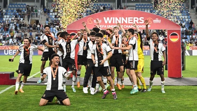 Kết quả giải vô địch U17 châu Âu: Đức lên ngôi sau loạt luân lưu