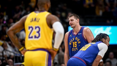 Nhận định bóng rổ NBA Playoffs 2024 - Los Angeles Lakers vs Denver Nuggets ngày 21/4: Lợi thế sớm cho "Joker"