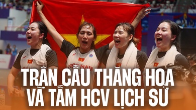 Nhìn lại khoảnh khắc lịch sử của bóng rổ Việt Nam với tấm huy chương vàng SEA Games 32