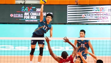 Lịch thi đấu bóng chuyền nam AVC Challenge Cup 2024: Việt Nam đụng độ Trung Quốc