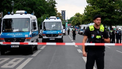 Chiếc ba lô trước SVĐ Euro nghi có bom, cảnh sát Đức một phen hú hồn