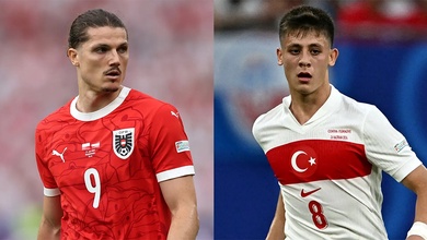 Trực tiếp, tỷ số Áo 0-0 Thổ Nhĩ Kỳ EURO 2024: Sabitzer đối đầu Arda Guler