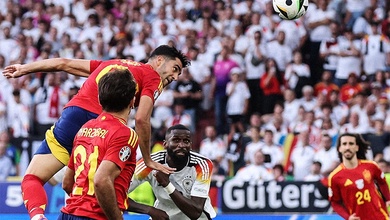 Trực tiếp, tỷ số Tây Ban Nha 2-1 Đức: Bàn thắng bất ngờ từ Merino