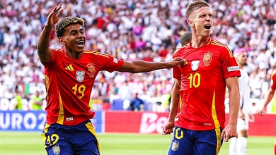 Trực tiếp, tỷ số Tây Ban Nha 1-0 Đức: Dani Olmo phá vỡ thế quân bình