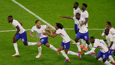 Kỳ lạ tuyển Pháp vào bán kết Euro 2024 với... 1 bàn thắng!