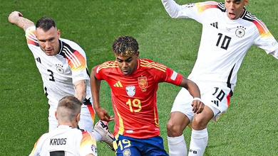 Trực tiếp, tỷ số Tây Ban Nha 0-0 Đức: Xứng đáng chung kết sớm