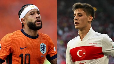 Trực tiếp, tỉ số Hà Lan vs Thổ Nhĩ Kỳ EURO 2024: Lợi thế lớn cho cơn lốc da cam