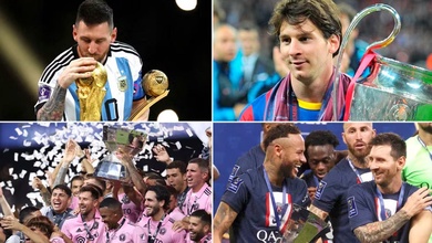 Danh sách 51 trận chung kết của Messi trong sự nghiệp
