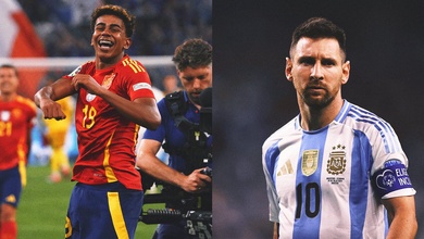 Argentina và TBN cùng vô địch, Lamine Yamal đối đầu Lionel Messi ở trận Finalissima kinh điển