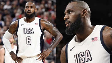 Olympic Paris 2024 sẽ là lần cuối cùng LeBron James khoác áo đội tuyển Mỹ?
