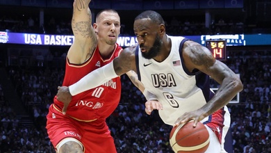 LeBron James gánh cả đội trên vai, tuyển Mỹ thắng nghẹt thở nhà vô địch FIBA World Cup 2023