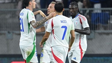 Bảng xếp hạng Nations League mới nhất: Italia toàn thắng