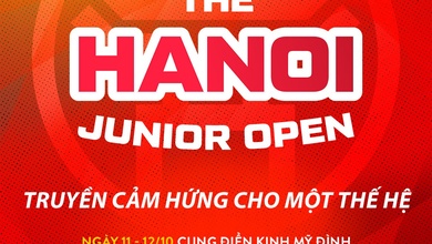 Mở cổng đăng ký tham dự Hanoi Junior Open 2024